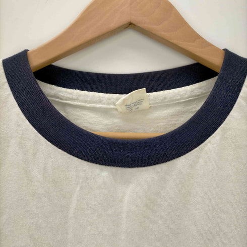 ローリングストーンズ Rolling Stones バンドプリント トリムTシャツ リンガーTシャツ メンズ import:L