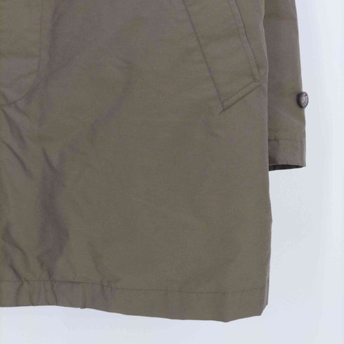 エディーバウアー Eddie Bauer グースダウンライナー付き ナイロンステンカラーコート メンズ import:XL