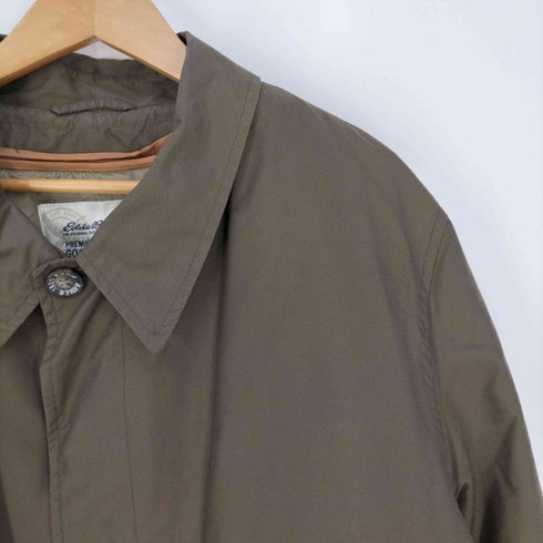 エディーバウアー Eddie Bauer グースダウンライナー付き ナイロンステンカラーコート メンズ import:XL