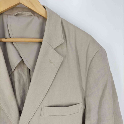 エディーバウアー Eddie Bauer リネン 2Bテーラードジャケット メンズ import:L