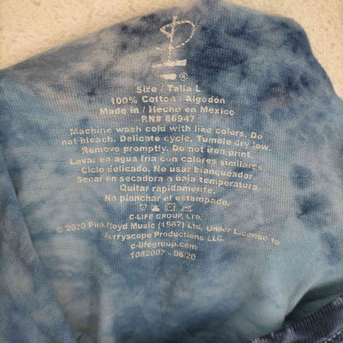 PINK FLOYD タイダイ バンドTシャツ メンズ JPN:L