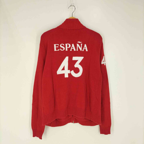 ポロバイラルフローレン Polo by RALPH LAUREN ビッグポニー刺繍 スペイン ESPANA ドライバーズニット メンズ import:XL