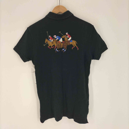 ポロバイラルフローレン Polo by RALPH LAUREN 両面刺繍ナンバリングポロシャツ メンズ import:M
