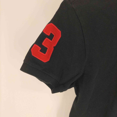 ポロバイラルフローレン Polo by RALPH LAUREN 両面刺繍ナンバリングポロシャツ メンズ import:M