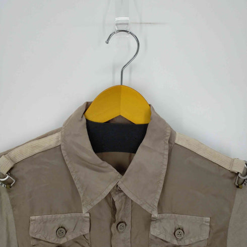 ディーゼル DIESEL ニットドッキングS/Sレーヨンシャツ Y2K レディース JPN:S