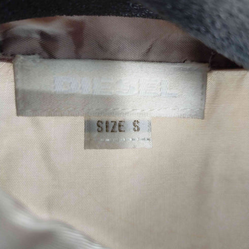 ディーゼル DIESEL ニットドッキングS/Sレーヨンシャツ Y2K レディース JPN:S