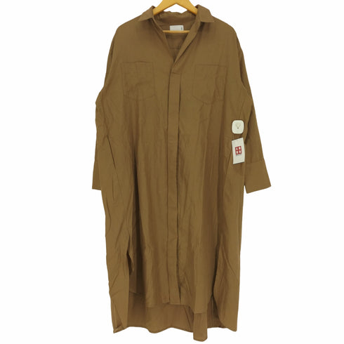 ケイビーエフ KBF サッシュ ベルト ロング シャツ ワンピース レディース ONE SIZE