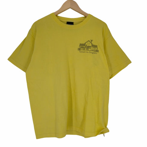 Tonari no ZiNGARO kaikaikiki クルーネックTシャツ メンズ JPN:XL