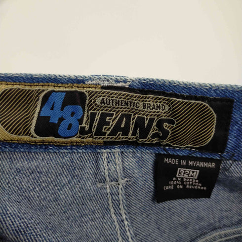 48 JEANS COMPANY ワイドカーゴデニム メンズ 32M