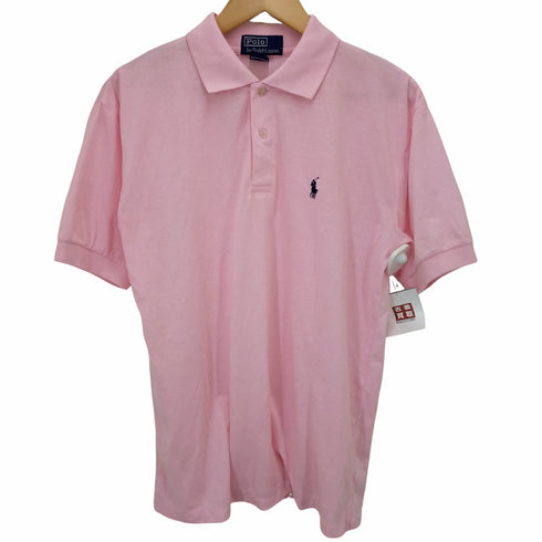 ポロバイラルフローレン Polo by RALPH LAUREN ワンポイント刺繍ポロシャツ メンズ L