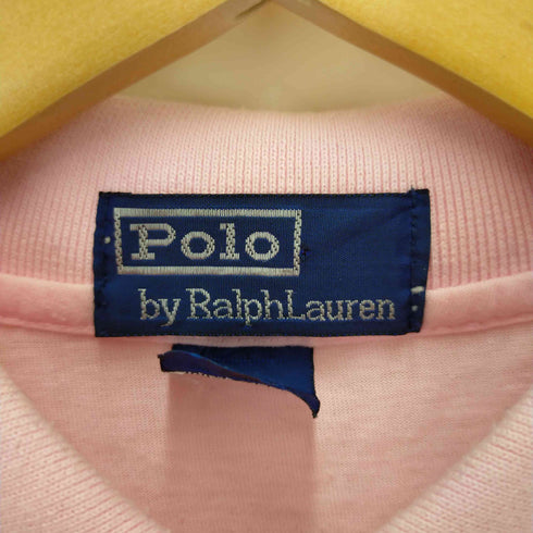 ポロバイラルフローレン Polo by RALPH LAUREN ワンポイント刺繍ポロシャツ メンズ L
