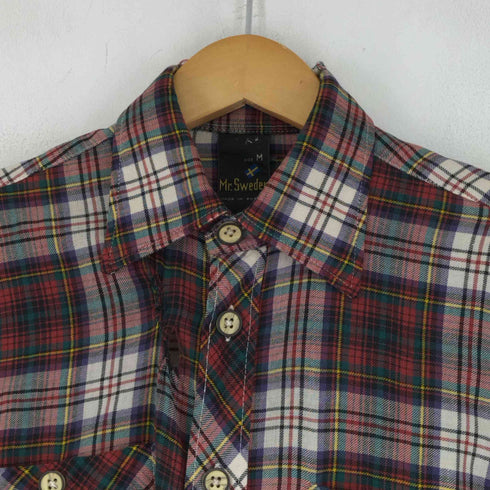 MR SWEDEN 70S チェックL/Sシャツ メンズ JPN:M
