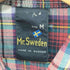 MR SWEDEN 70S チェックL/Sシャツ メンズ JPN:M