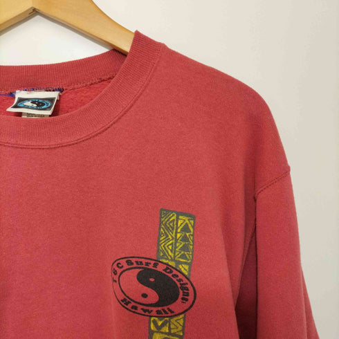 タウンアンドカントリー T&Csurf designs 80~90s USA製 両面プリントヴィンテージスウェット 綿ポM メンズ import:M