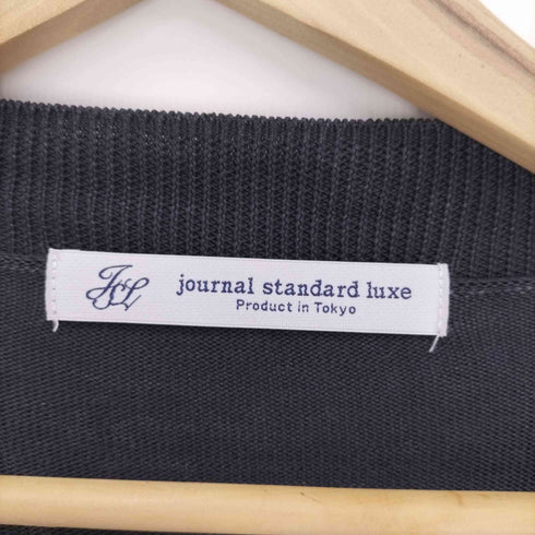 ジャーナルスタンダードラックス JOURNAL STANDARD LUXE イスラエルピマコットンテンジクVネックロングカーディガン レディース