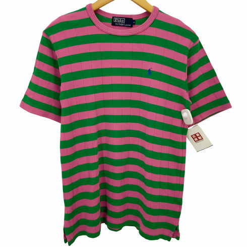 ポロバイラルフローレン Polo by RALPH LAUREN マルチボーダー半袖カットソー メンズ M