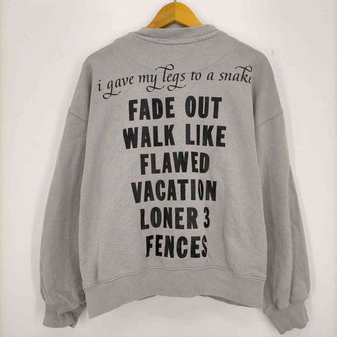 MAHNE FRAME 21nfun NAKE CREW SWEAT メンズ import:L