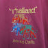 80~90s シングルステッチ Thailand Arts and Crafts ロゴTシャツ レディース