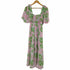 ガニー Ganni PLEATED GEORGETTE MIDI SMOCK DRESS レディース 36