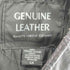 GENUINE LEATHER パッチワーク加工 バイカーベスト メンズ 5X