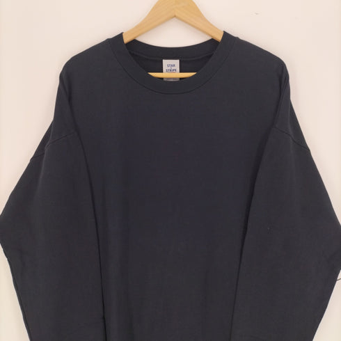 STAR&STRIPE USA製 製品染 裏パイル スリット クルーネック ワンピース レディース JPN:M