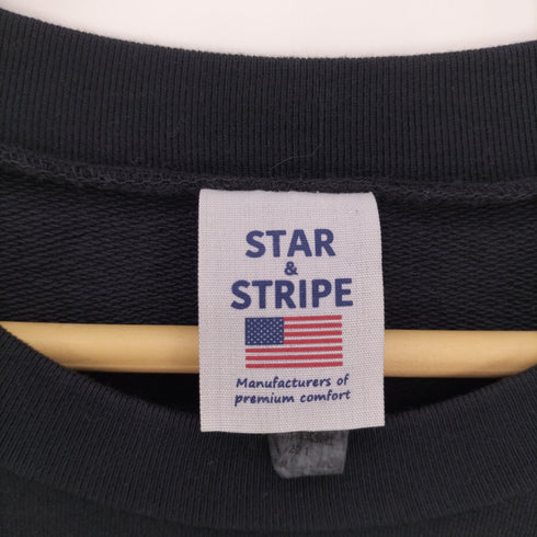 STAR&STRIPE USA製 製品染 裏パイル スリット クルーネック ワンピース レディース JPN:M