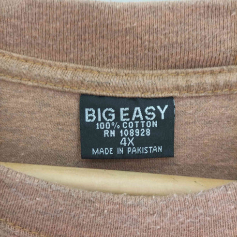 BIG EASY ビッグサイズ クルーネック S/S Tシャツ メンズ 4X