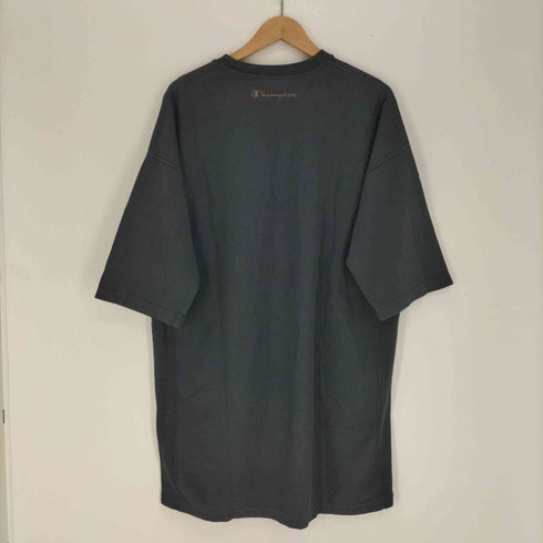 チャンピオン Champion REVERSE WEAVE T-SHIRT スプリクトロゴ 刺繍 S/S Tシャツ メンズ import:M