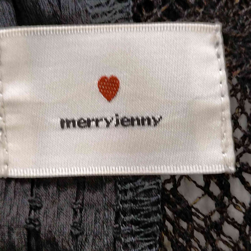 メリージェニー merry jenny 異素材ドッキングシャツ レディース FREE