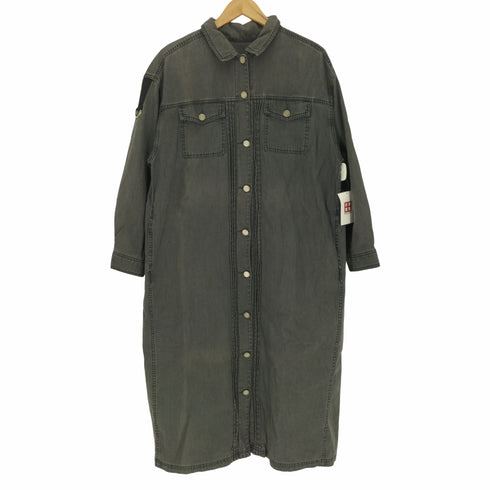 コースタイル KOH.STYLE バックプリーツデニムシャツワンピース レディース FREE
