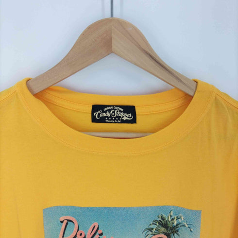 キャンディーストリッパー CANDY STRIPER スケート プリント S/S Tシャツ レディース JPN:2