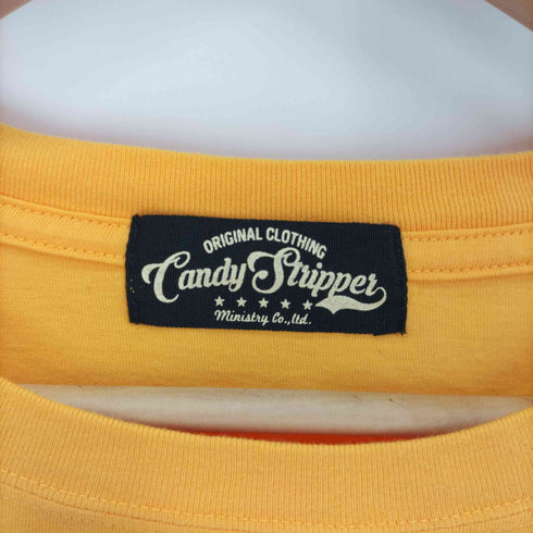 キャンディーストリッパー CANDY STRIPER スケート プリント S/S Tシャツ レディース JPN:2