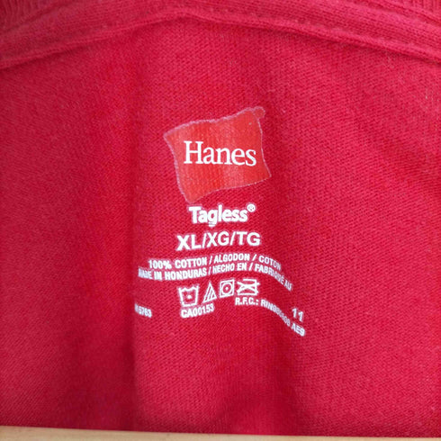 Hanes ボディ スポーツ 大会 プリント S/S Tシャツ メンズ import:XL