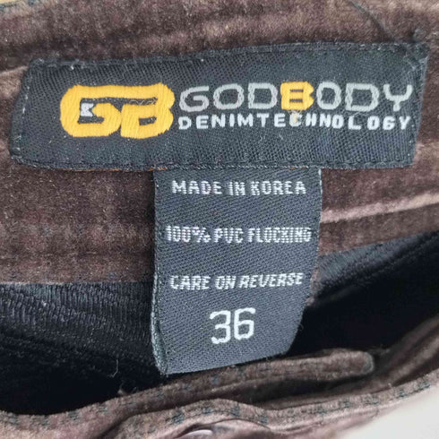 GOODBODY ベロアライク ワイドパンツ メンズ 36