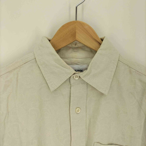 ビームスボーイ BEAMS BOY ジャガード S/S シャツワンピース レディース