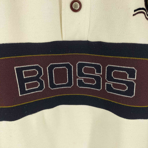 ボス BOSS ハーフボタン ロゴライン スウェット メンズ JPN:XXL