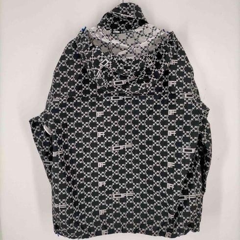オフホワイト OFF-WHITE All-Over Logo Printed Zipped Windbreaker オールオーバー ロゴ プリント ジップ ウインドブレーカー メンズ JPN:L
