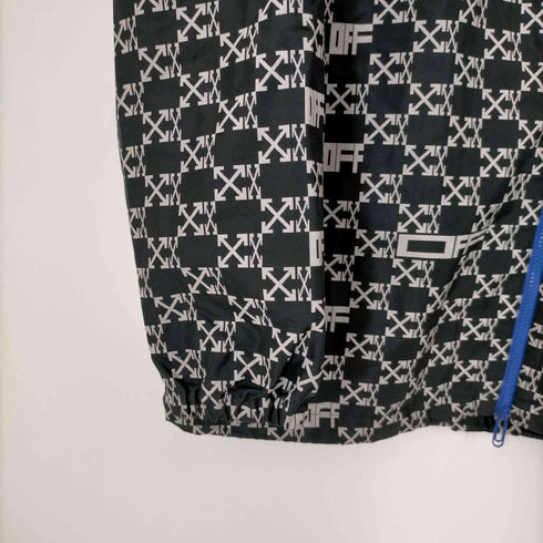 オフホワイト OFF-WHITE All-Over Logo Printed Zipped Windbreaker オールオーバー ロゴ プリント ジップ ウインドブレーカー メンズ JPN:L
