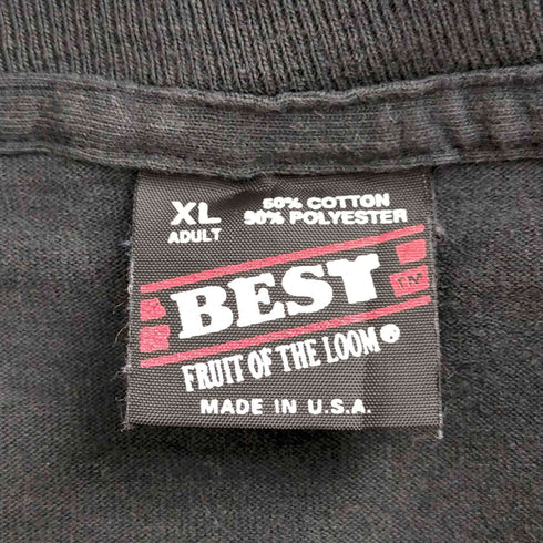 フルーツオブザルーム FRUIT OF THE LOOM USA製 BESTタグ D.A.R.E. シングルステッチ Tシャツ メンズ import:XL