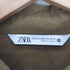ザラ ZARA ナイロン ドッキング シャツワンピース レディース M-L