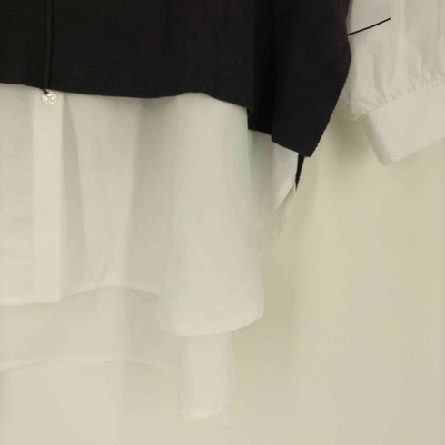 アデイインザライフユナイテッドアローズ A day in the life UNITED ARROWS Vネックベスト×シャツ レディース