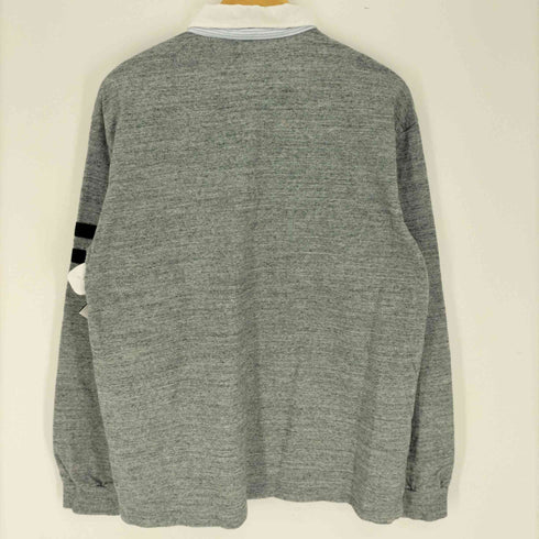 カンタベリー CANTERBURY エンブレム 刺繍 L/S ラガーシャツ メンズ JPN:XL