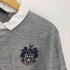 カンタベリー CANTERBURY エンブレム 刺繍 L/S ラガーシャツ メンズ JPN:XL