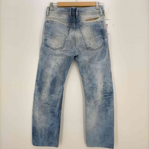 ディーゼル DIESEL Y2K アイスウォッシュ ダメージ加工 ボタンフライ スキニーデニムパンツ レディース 27