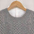 サカイ Sacai Wool Knit Pullover ブザムシャツxウールケーブルニット ドッキングブラウス レディース JPN:3