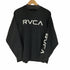 ルーカ RVCA ロゴプリント クルーネックL/Sカットソー メンズ JPN:S