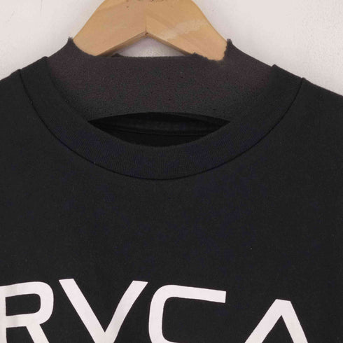 ルーカ RVCA ロゴプリント クルーネックL/Sカットソー メンズ JPN:S