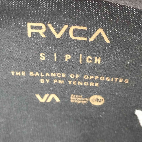 ルーカ RVCA ロゴプリント クルーネックL/Sカットソー メンズ JPN:S
