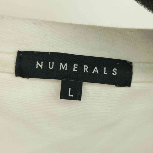 ヌメラルズ NUMERALS ロゴプリント サイドジップ クルーネックS/Sカットソー メンズ JPN:L