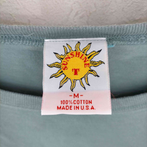 サンシャイン SUNSHINE USA製 1998年コピーライト リゾートプリントTシャツ メンズ import:M
